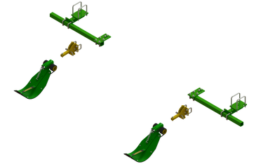LANSS612R2F -- Stalk Stomper® Mounting Kit for John Deere® 612FC/712FC Series Folding Corn Heads (2 row coverage)